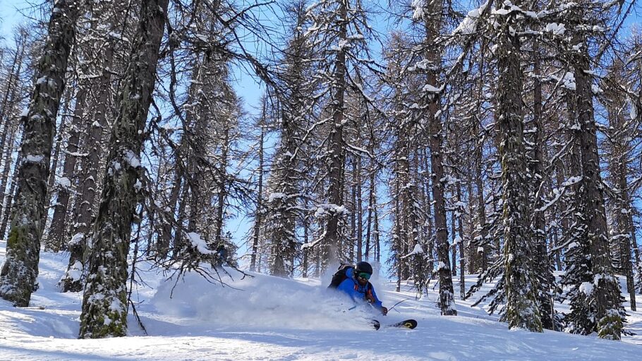 Paradis ski à Crévoux